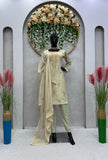 Designer Suit On heavy Tabby Silk fabric - women's fashion mart