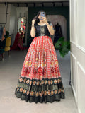 Dola Silk Printed Fully Stitched Gown